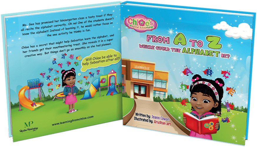 A fun and educational alphabet picture book for toddlers and preschoolers! Follow Chloe and her classmates as they learn their ABCs through friendship, rhymes, and laughter — perfect for early readers and classroom storytime.